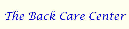 Back Care Center logo
