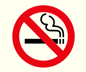 No smoking sign